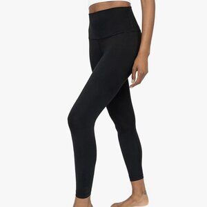 NWT Yogalicious Lux Everyday Ankle Leggings L Black
